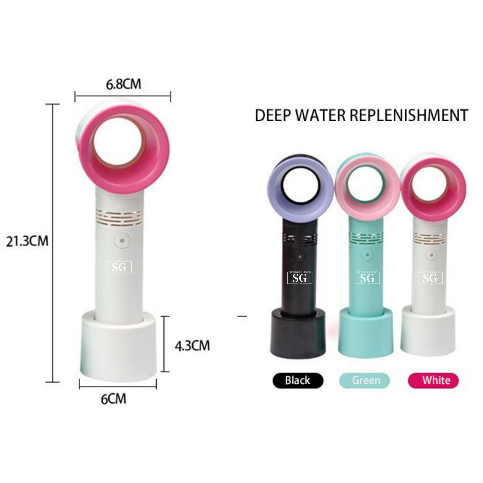 Handheld Eyelash Extension Fan