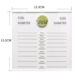 Eyelash Extension Double Glass Lash and Glue Holder Pallet