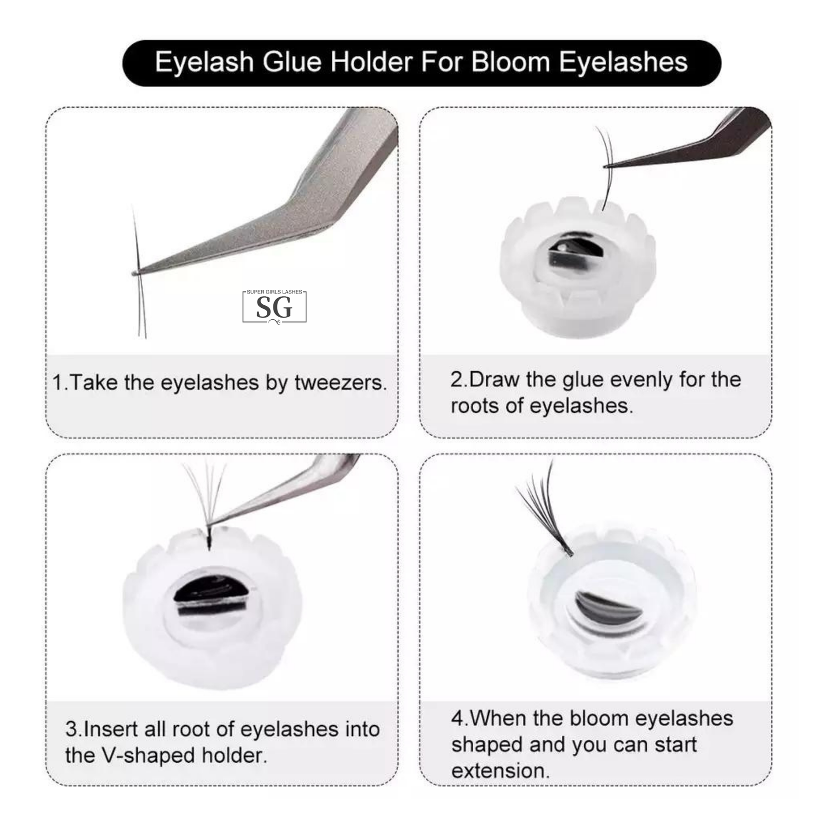 Blooming Glue Cup (100pcs/pack) - Image 2