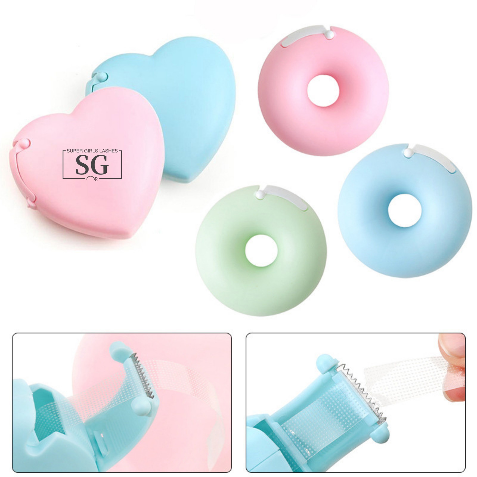 Creative Cartoon Plastic Tape Cutter