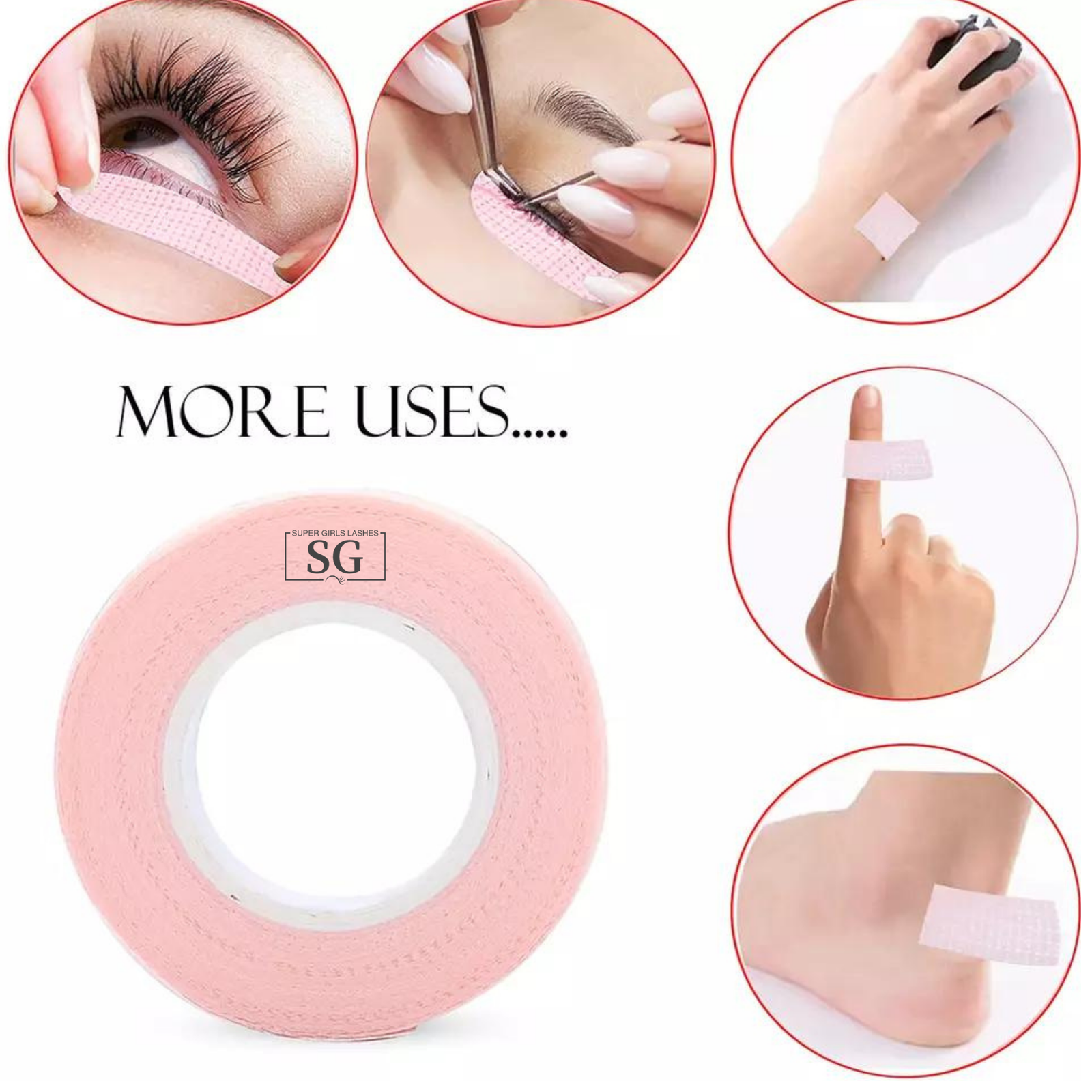Eyelash Non-woven Isolation Tape - Image 3