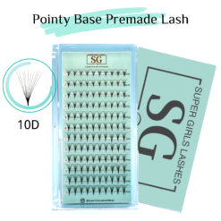 10D Long Stem Premade Volume Fans 120 Fans 8MM-15MM Mixed 120 Fans 8MM-15MM Mixed