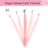 SG-A1 Pink Diamond Dust Mega Volume Lash Tweezers