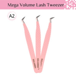 SG-A2 Pink Diamond Dust Mega Volume Lash Tweezers