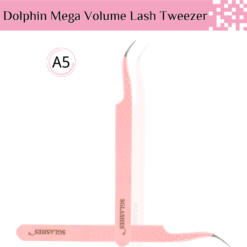 SG-A5 Pink Diamond Dust Dolphin Mega Volume Lash Tweezers