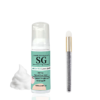 GREE﻿N TEA Lash Foaming Cleanser 60ml for Eyelash Extensions - Image 3