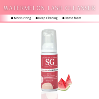 WaterMelo﻿n Lash Foaming Cleanser 60ml for Eyelash Extensions
