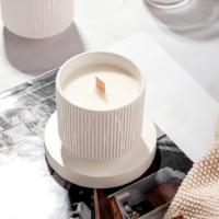 Fluted Ceramic Candle - Image 4