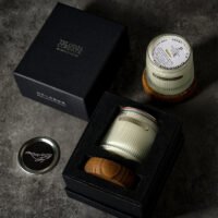 Alternative view of Timber & Glass Candle