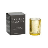 Electroplated Glass Candle