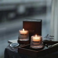 Timber & Glass Candle - Image 3