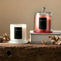 Alternative view of Signature Cloche Candle