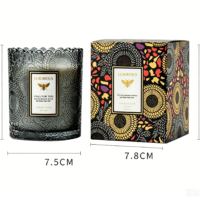 Alternative view of Crystal Embossed Candle