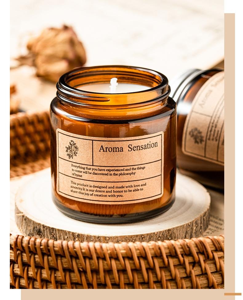 Triple Amber Candle Gift Set - Image 3