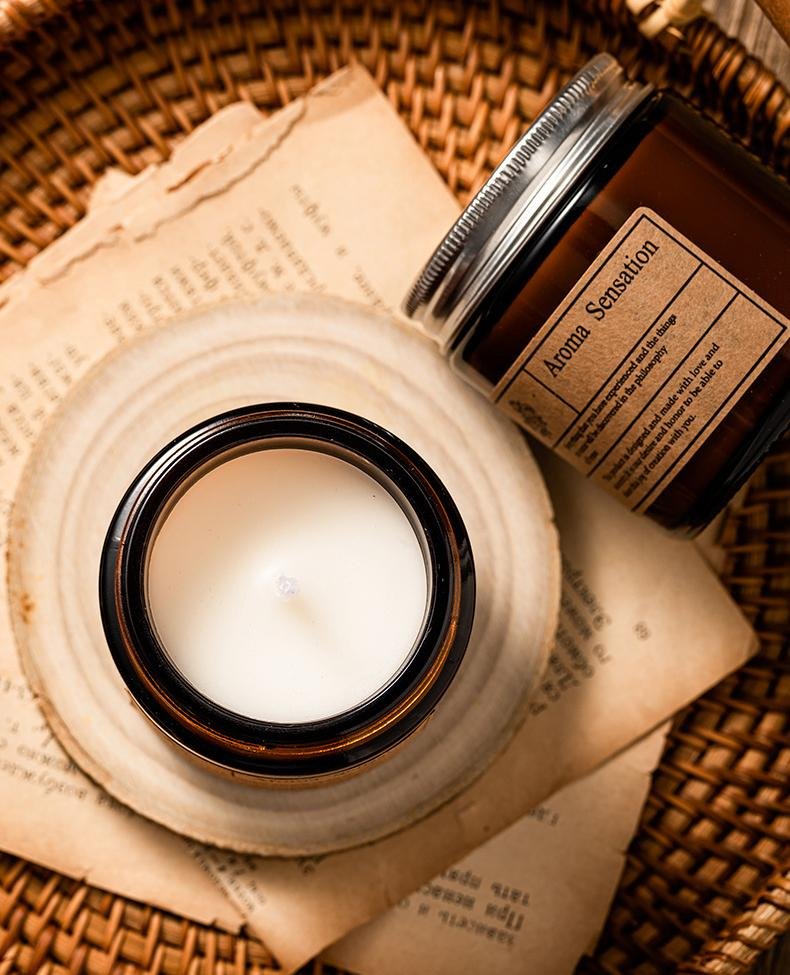 Triple Amber Candle Gift Set - Image 5