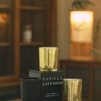 Electroplated Glass Candle - Image 8
