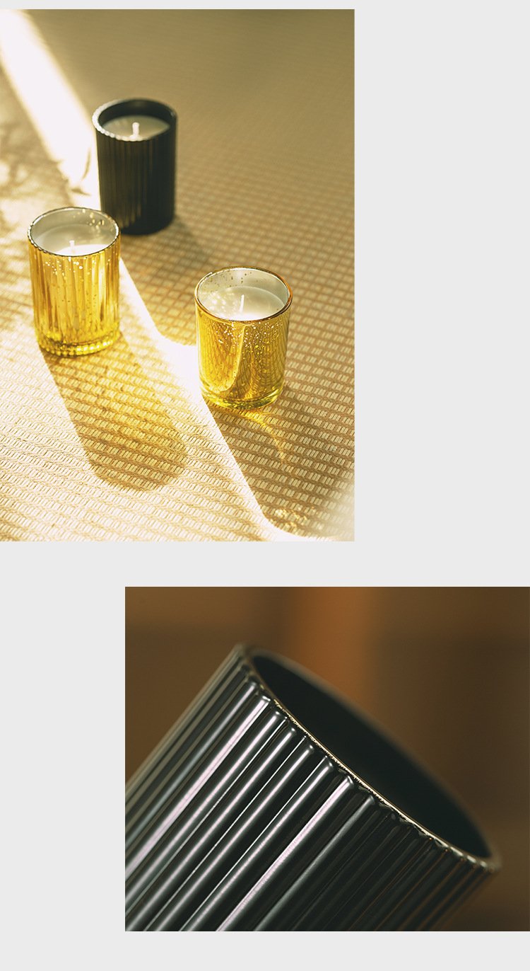 Electroplated Glass Candle - Image 6