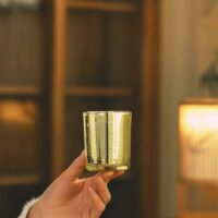 Electroplated Glass Candle - Image 5